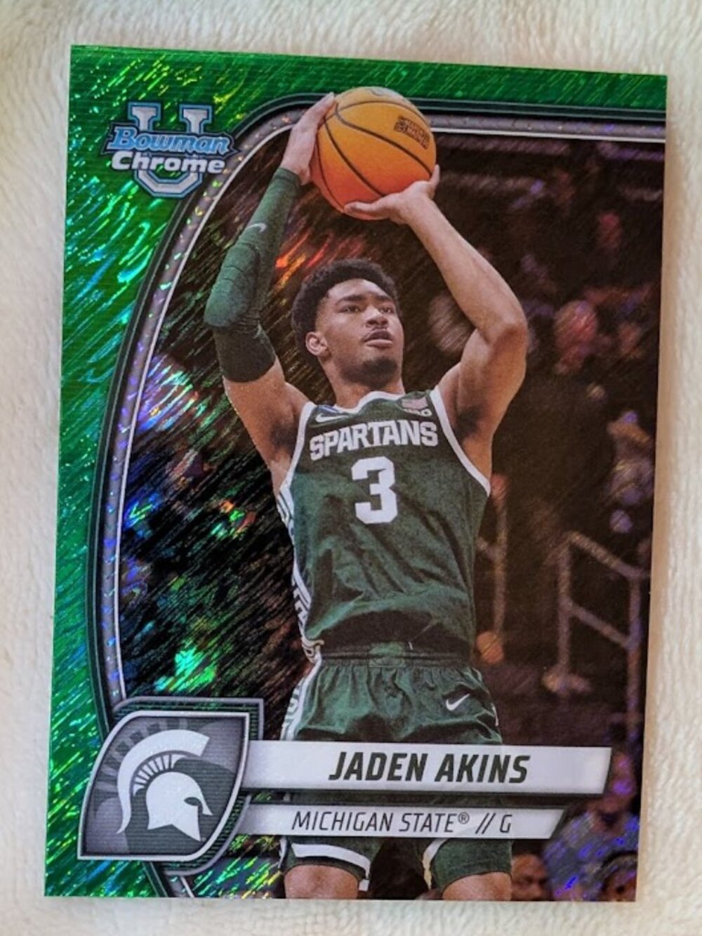 2025 Topps Bowman JADEN AKINS #80